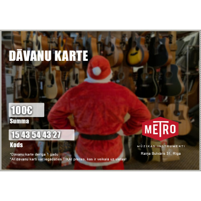 Dāvanu karte 100€