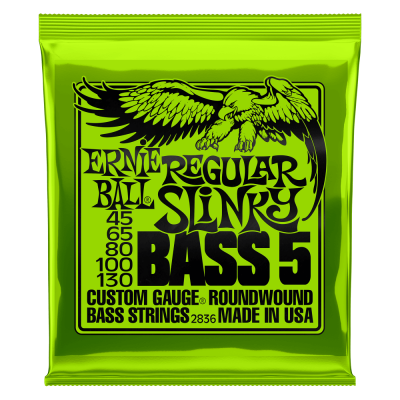 Ernie Ball REGULAR SLINKY BASS 45-130 bass guitar strings
