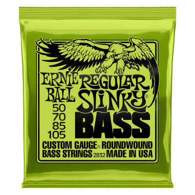 Ernie Ball REGULAR SLINKY BASS 50-105 струны для бас-гитары
