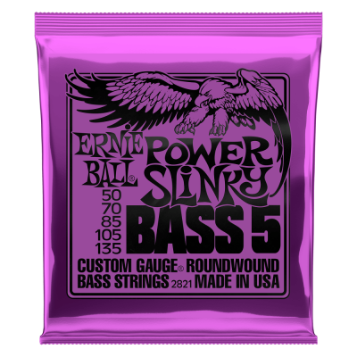Ernie Ball POWER SLINKY BASS 50-135 bass guitar strings