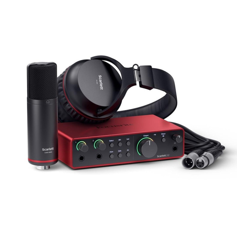 Focusrite Scarlett 2i2 Studio 4rd Gen аудио интерфейс