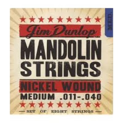 Dunlop Mandolin strings Nickey Wound 11-40 струны мандолины
