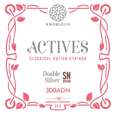 Knobloch  Actives SN Nylon 33.5 classical guitar strings