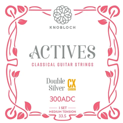 Knobloch  Actives CX carbon 33.5 струны для классической гитары