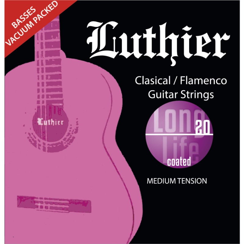 Luthier 20 long life classical guitar strings 