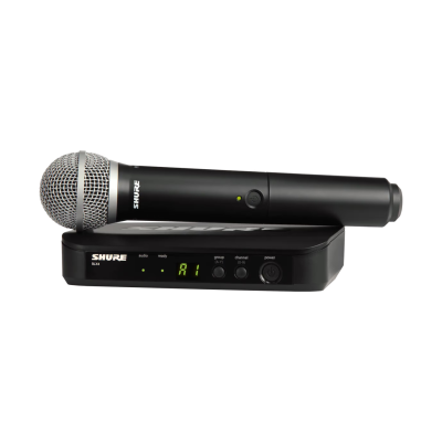 Shure BLX24E/PG58-H8E Vokāla bezvadu mikrofons