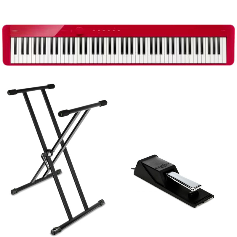 Casio PX-S1100RD Digital Piano (With stand and pedal)