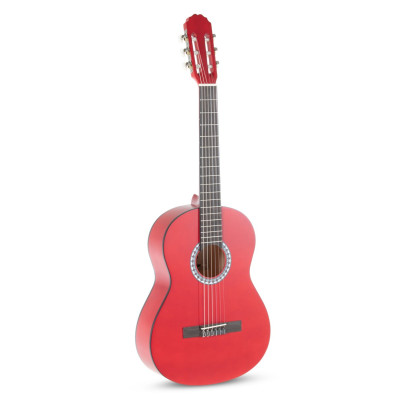 GEWA Basic transparent red 3/4 Classicial guitar