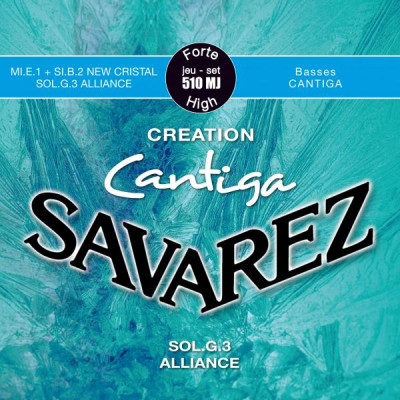 Savarez Creation Cantiga 510MJ klasiskās ģitāras stīgas